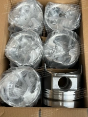 1 SET 6 PCS ISUZU 6HH1 ENGINE PISTON