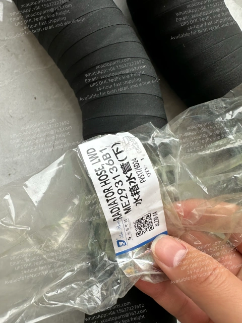 1 SET 2 PCS MITSUBISHI FUSO FV517 TRUCK ENGINE WATER PIPE