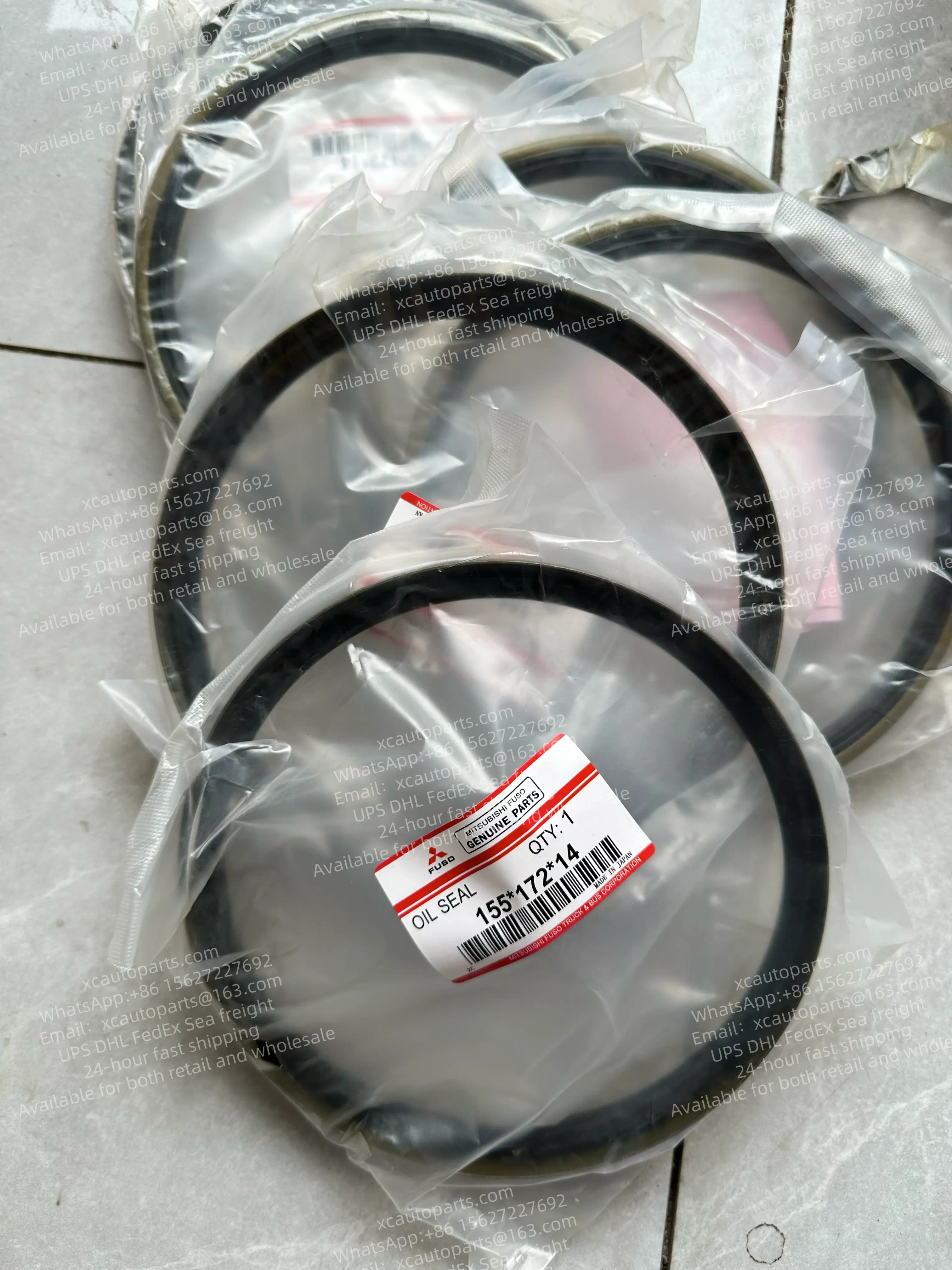 8 PCS MITSUBISHI FUSO FV517 TRUCK AXLE OIL SEAL MC807430 155*172*14MM