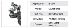 ISUZU NPR 4HG1 ENGINE TURBOCHARGER 8972083520 704136-5003S