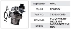 FORD GT2052V 752610-0010 ENGINE TURBOCHARGER