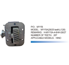 HINO DUTRO WU XZU TRUCK MYY5A MYY5A-4-6HH-28/27 PTO 28T