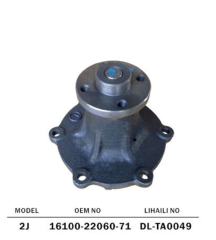 TOYOTA 2J ENGINE WATER PUMP 16100-22060 1610022060