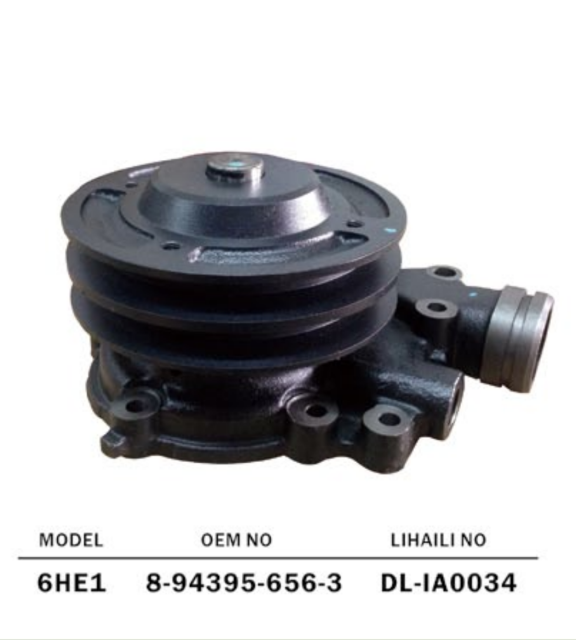 ISUZU 6HE1 DIESEL ENGINE WATER PUMP 8-94395-656-3 8943956563