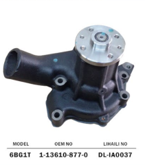 ISUZU 6BG1T 6BG1 DIESEL ENGINE WATER PUMP 1-13610-877-0 1136108770