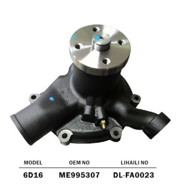 MITSUBISHI FUSO 6D16 DIESEL ENGINE WATER PUMP ME995307
