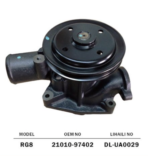 NISSAN DIESEL UD TRUCK RG8 ENGINE WATER PUMP 21010-97402 2101097402