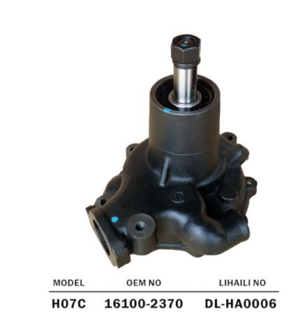 HINO H07D DIESEL ENGINE WATER PUMP 16100-2370 161002370