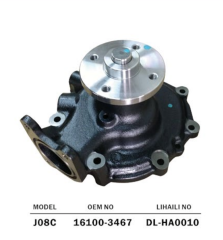 HINO J08C DIESEL ENGINE WATER PUMP 16100-3467 161003467