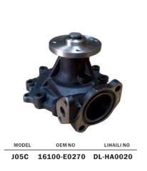 HINO J05C DIESEL ENGINE  WATER PUMP 16100-E0270 16100E0270