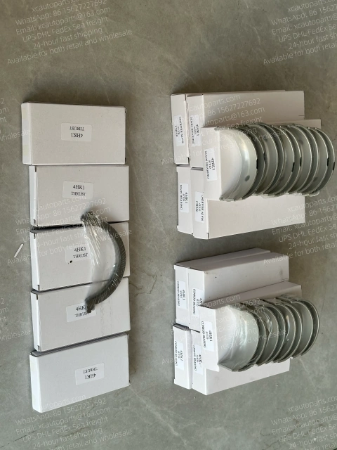 1 SET ISUZU 4HK1 ENGINE MAIN BEARING+CONNECTING ROD BEARING+THRUST WASHER