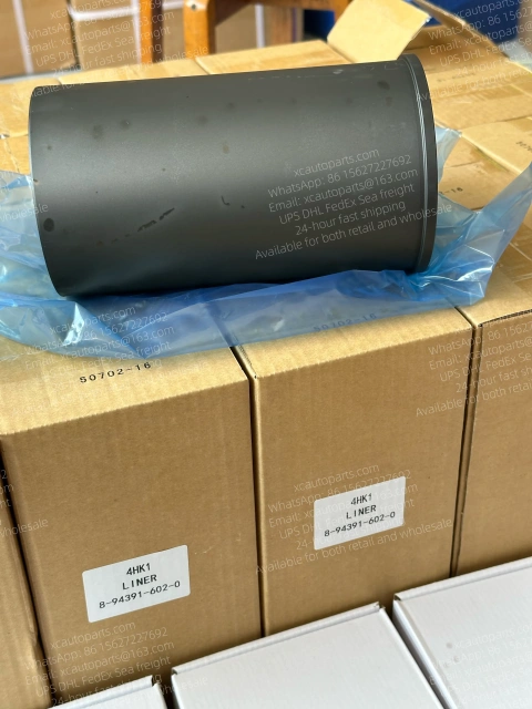4 PCS ISUZU ELF 4HK1 ENGINE CYLINDER LINER 8-94391-602-0 8943916020
