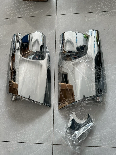 1 PAIR ISUZU ELF DIESEL TRUCK CHROME SIDE TRIM PARTS