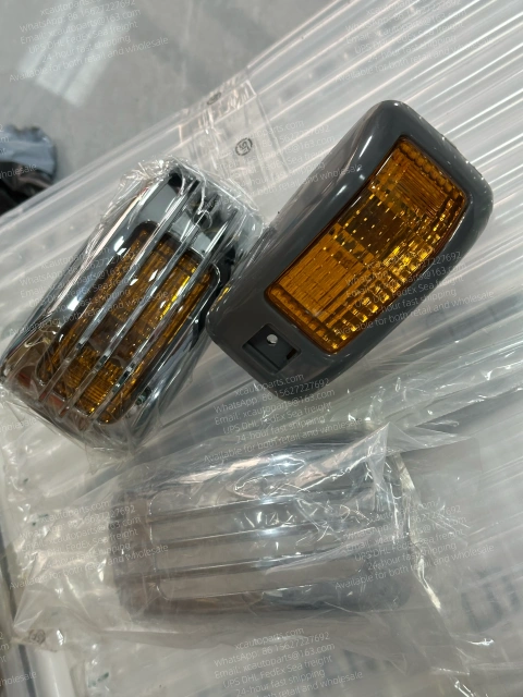 1 PAIR FOR HINO 700 PROFIA TRUCK DOOR TURN SIGNAL+CHROME COVER