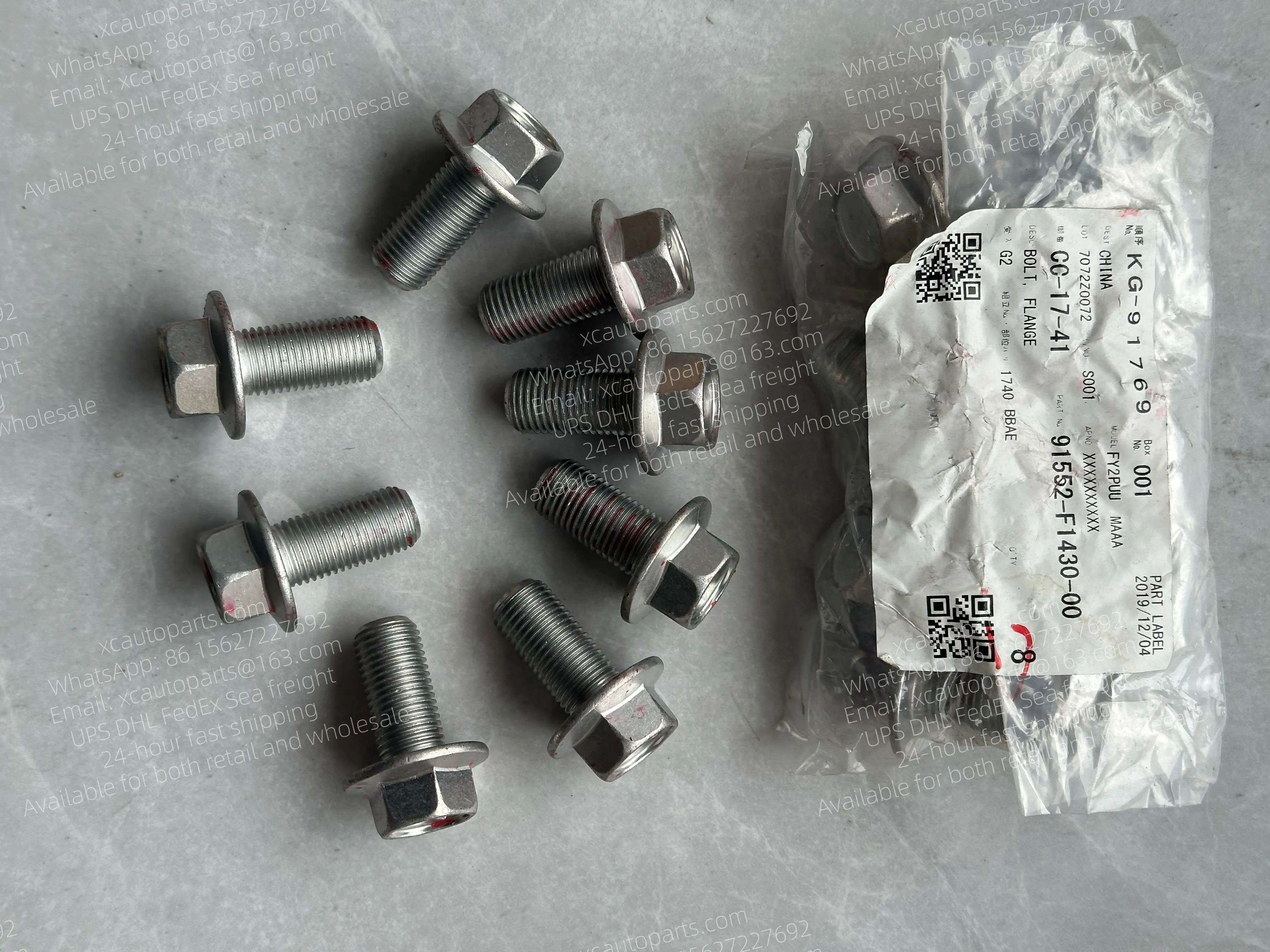 8 PCS HINO 700 PROFIA TRUCK GENUINE FLANGE BOLT 91552-F1430 M14*30MM