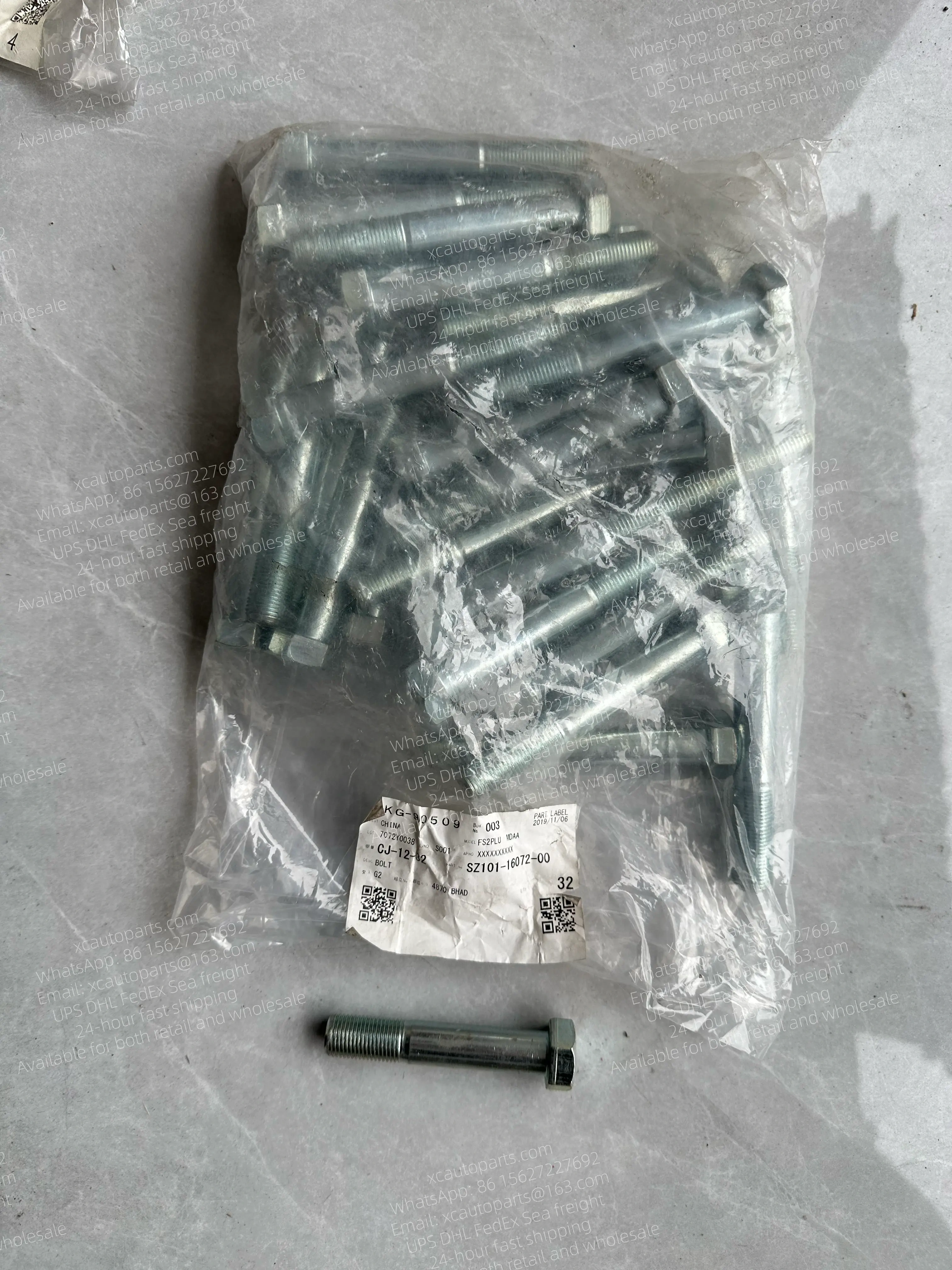 HINO 700 PROFIA TRUCK GENUINE BOLT SZ101-16072 SZ10116072 M16*85MM