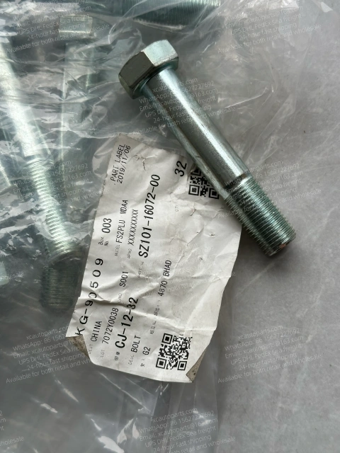 HINO 700 PROFIA TRUCK GENUINE BOLT SZ101-16072 SZ10116072 M16*85MM