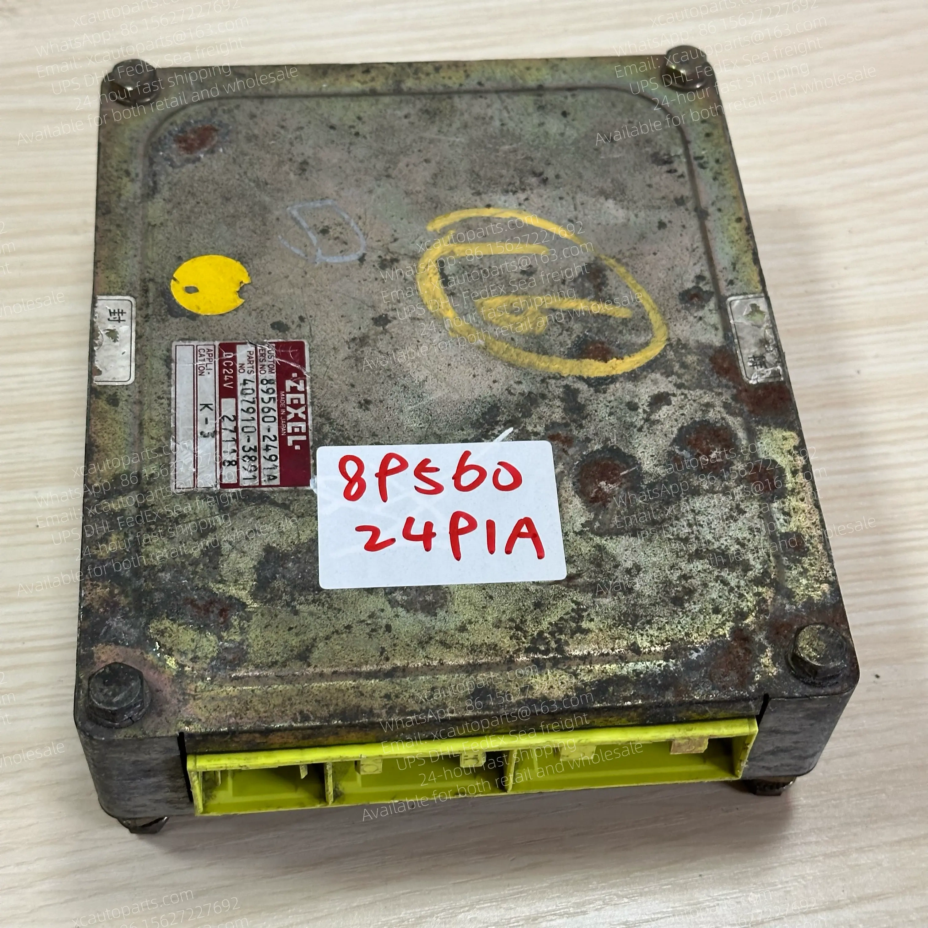 HINO TRUCK ENGINE ECM ECU USED 89560-2491A 407910-3891 895602491A