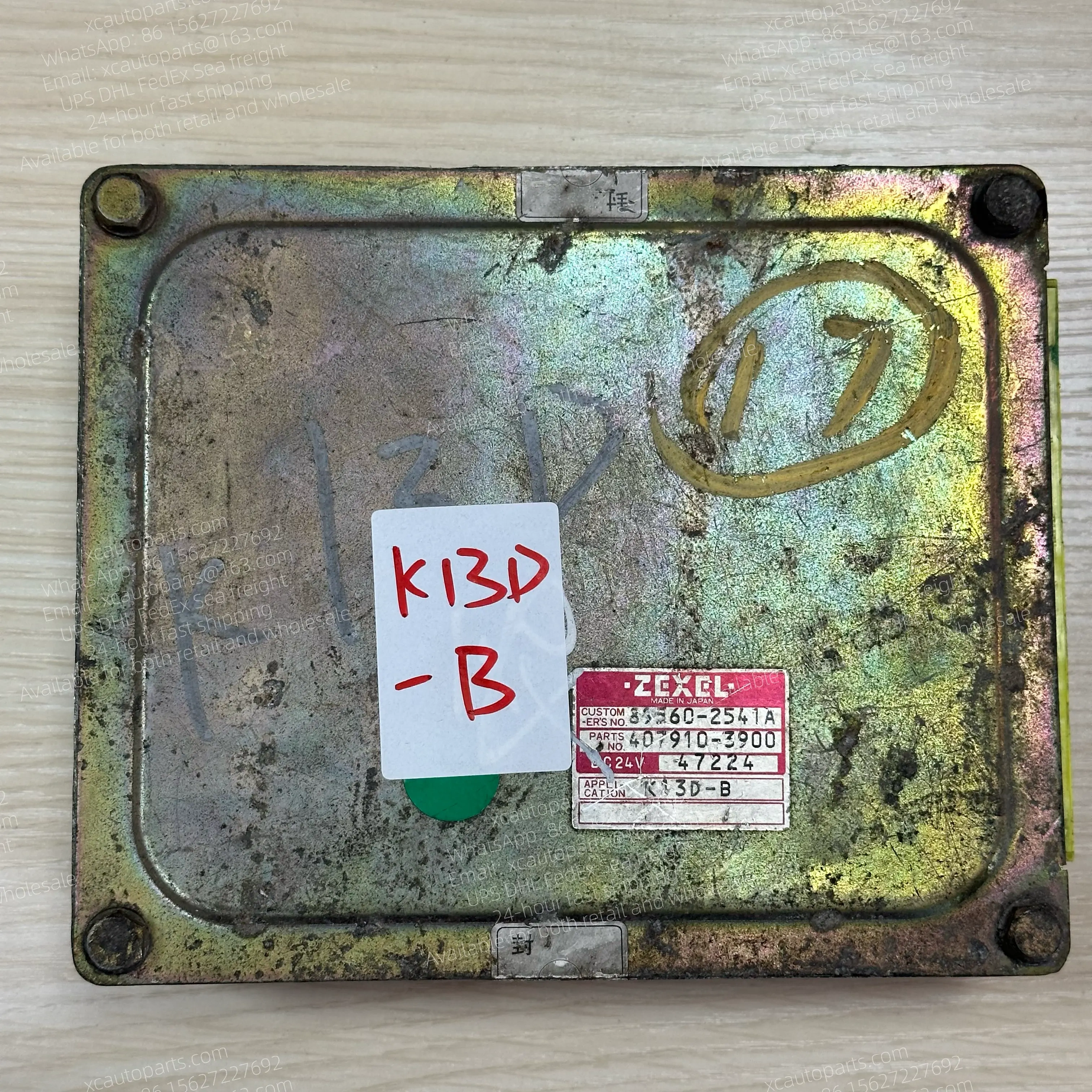 HINO TRUCK K13D K13D-B ECU USED 89560-2541A 407910-3900 895602541A