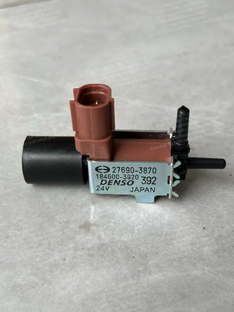 HINO TRUCK VALVE 27690-3870 184600-3920 392 24V