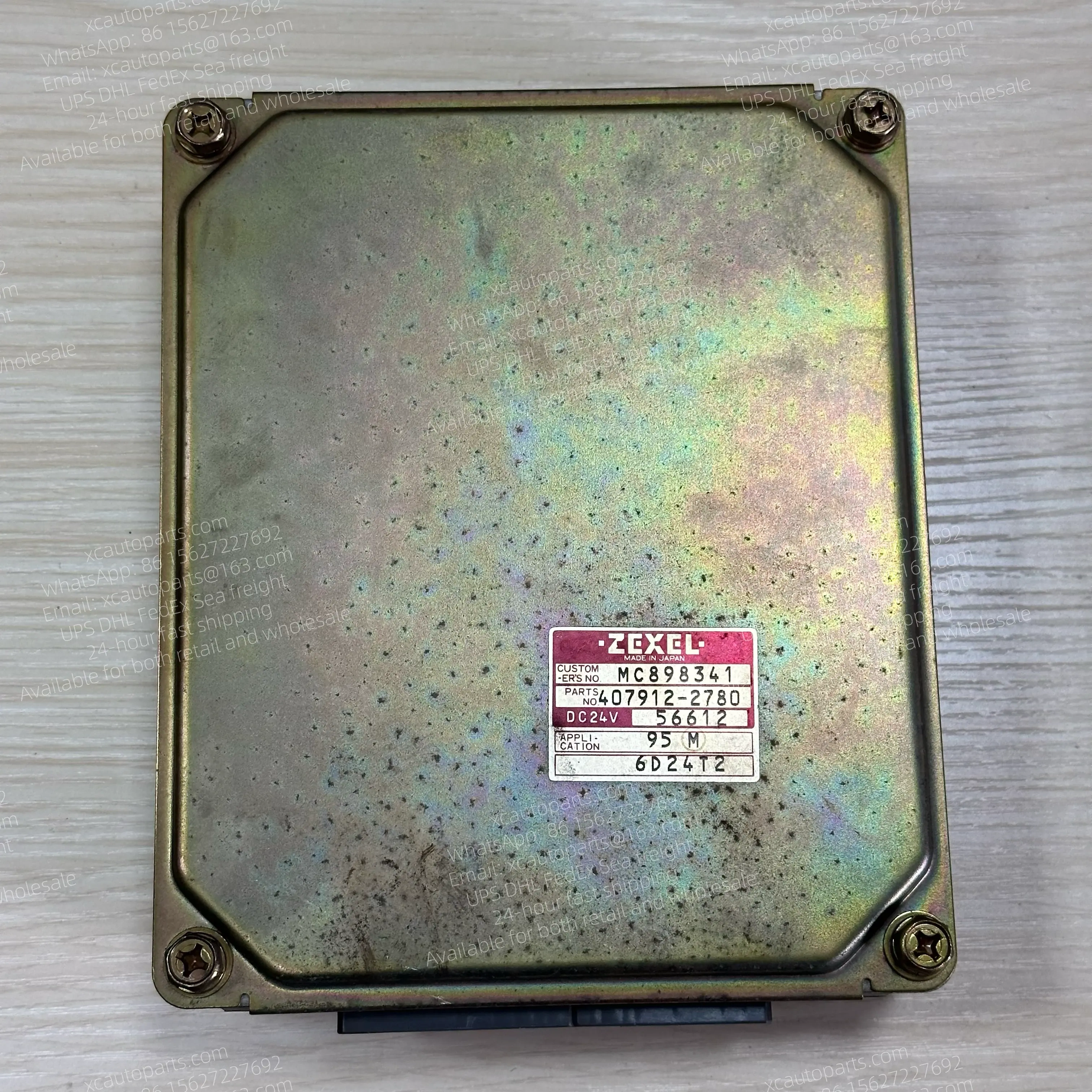 MITSUBISHI FUSO TRUCK 6D24 6D24T1 ENGINE ECM ECU USED MC898341 407912-2780