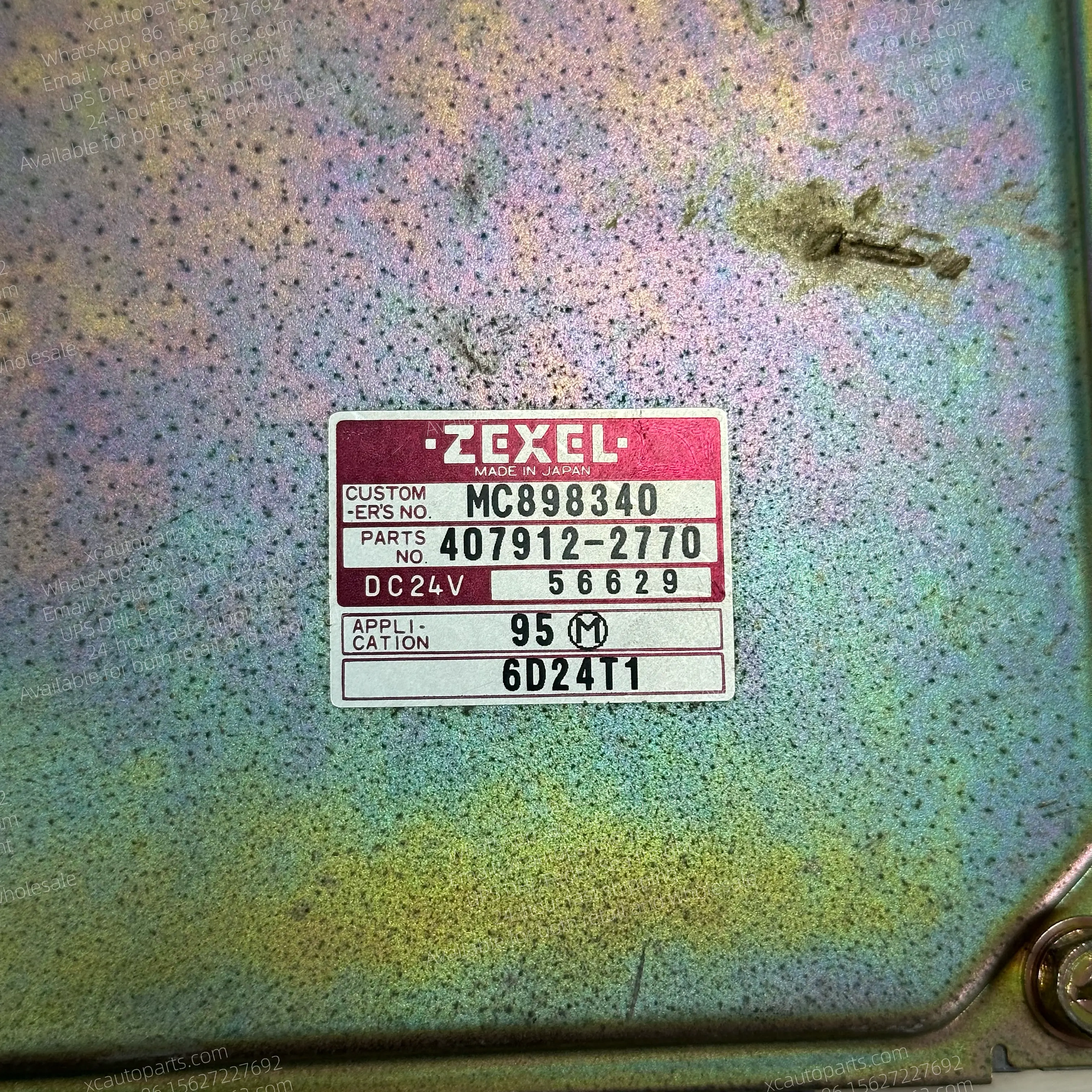 MITSUBISHI FUSO TRUCK 6D24 6D24T1 ENGINE ECM ECU USED MC898340 407912-2770