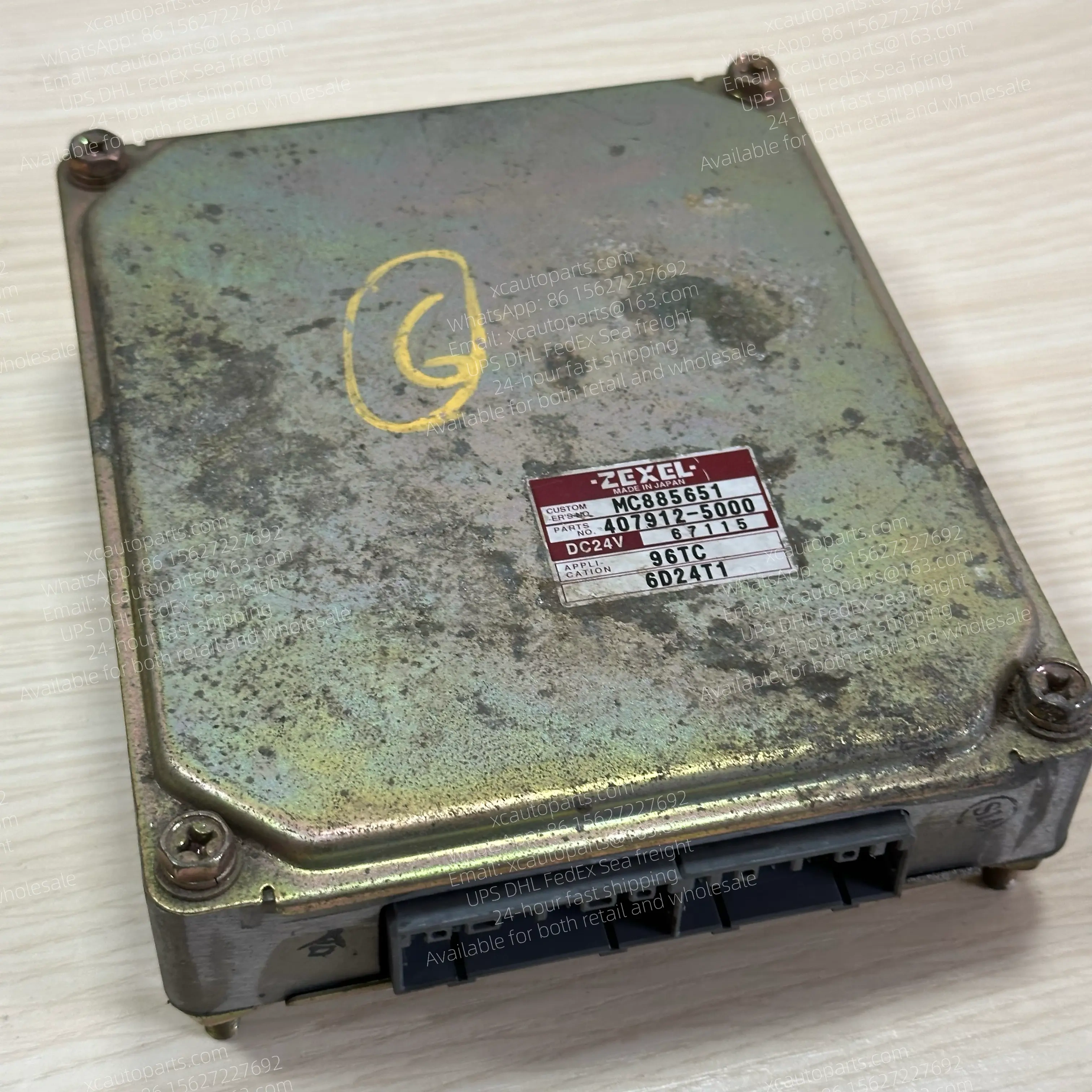 MITSUBISHI FUSO TRUCK ENGINE ECM ECU USED MC885651 407912-5000