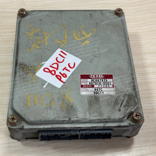 MITSUBISHI FUSO 8DC11 TRUCK ENGINE ECM ECU USED 407910-8501 MC887975