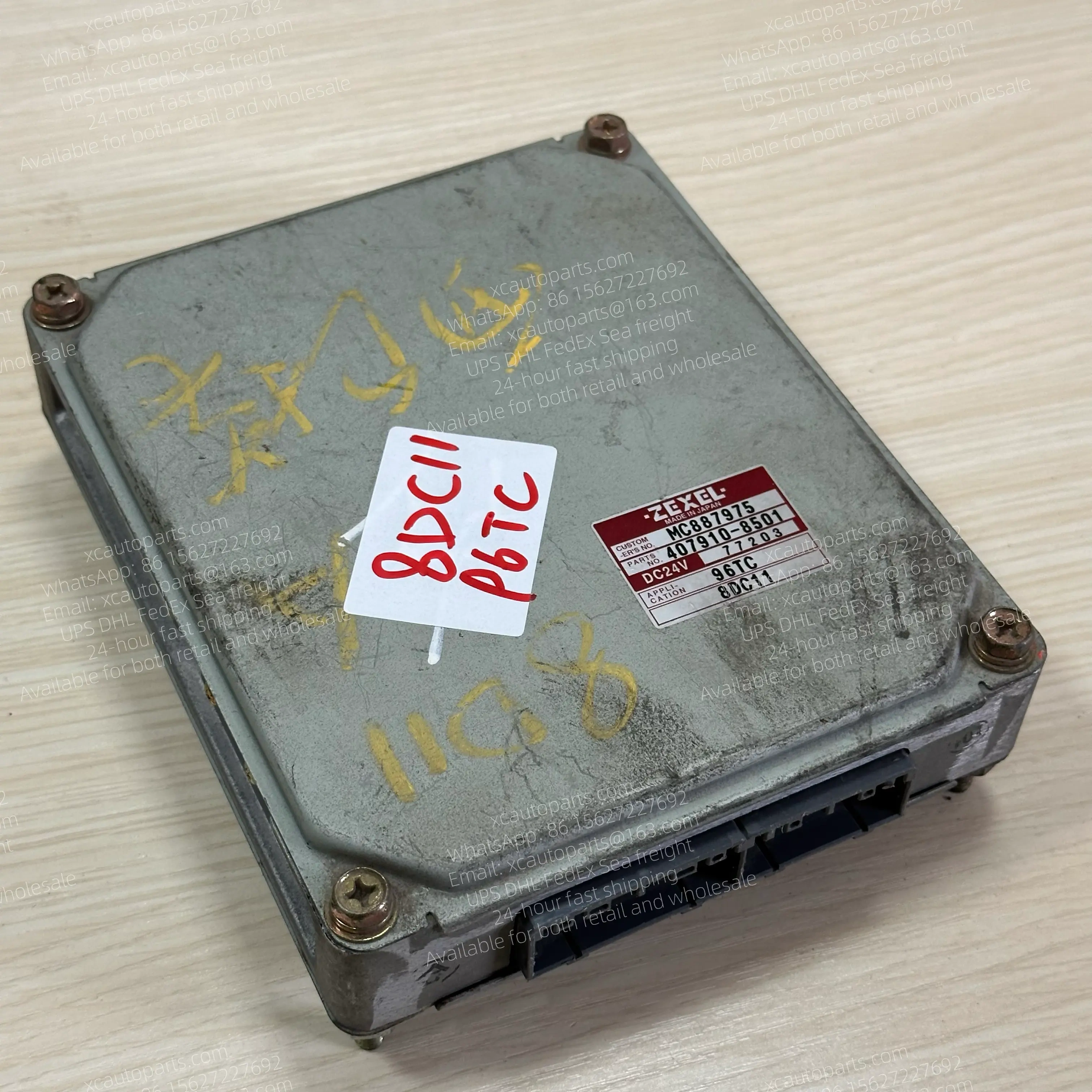 MITSUBISHI FUSO 8DC11 TRUCK ENGINE ECM ECU USED 407910-8501 MC887975