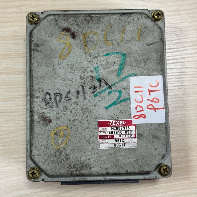 MITSUBISHI FUSO 8DC11 TRUCK ENGINE ECM ECU USED MC887975 407910-8501