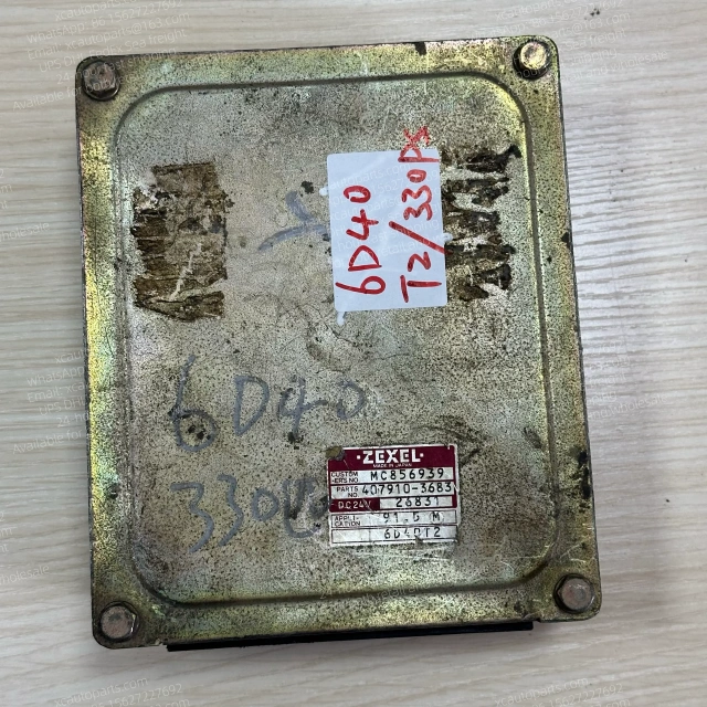 MITSUBISHI FUSO 6D40T2 6D40 TRUCK ENGINE ECM ECU USED MC856939 407910-3683