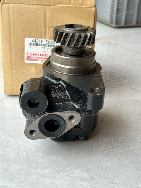 HINO 500 RANGER TRUCK J08E ENGINE POWER STEERING PUMP 44310E0301