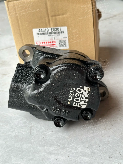 HINO 500 RANGER TRUCK J08E ENGINE POWER STEERING PUMP 44310E0301