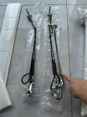 1 SET HINO 500 RANGER TRUCK CHROME WIPER ARM SET STANDARD CAB