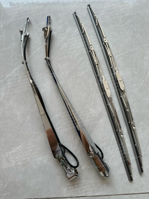 1 SET HINO 500 RANGER TRUCK CHROME WIPER ARM SET STANDARD CAB