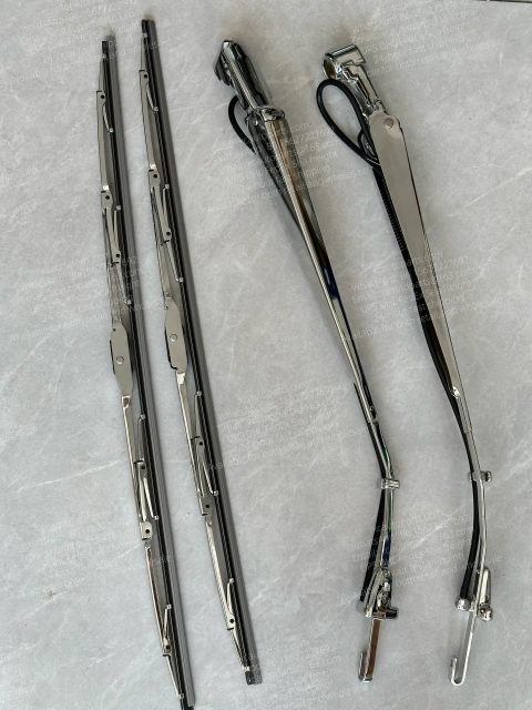 1 SET HINO 500 RANGER TRUCK CHROME WIPER ARM SET STANDARD CAB