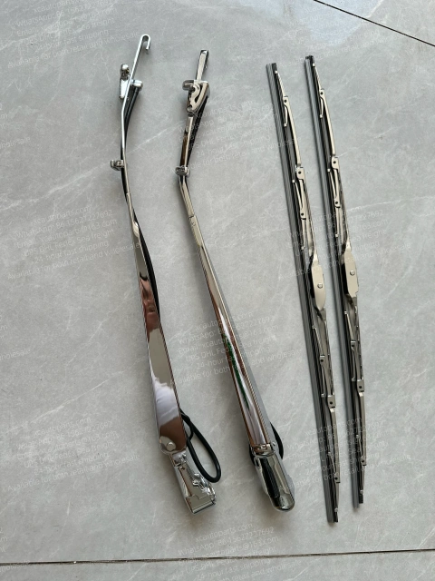 1 SET HINO 500 RANGER TRUCK CHROME WIPER ARM SET STANDARD CAB