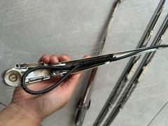 1 SET HINO 500 RANGER TRUCK CHROME WIPER ARM SET STANDARD CAB