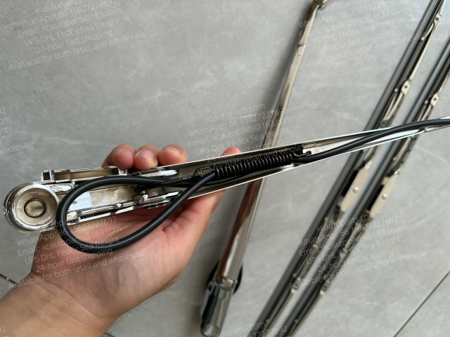 1 SET HINO 500 RANGER TRUCK CHROME WIPER ARM SET STANDARD CAB