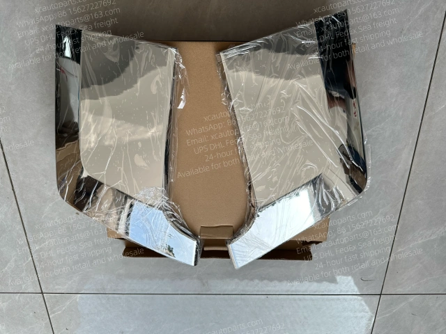 1 PAIR=2 PC MITSUBISHI FUSO F420 SUPER GREAT TRUCK CHROME BUMPER TRIM