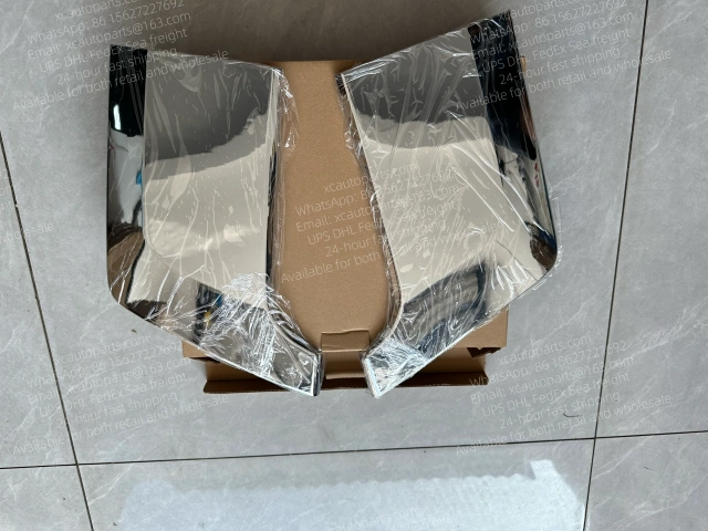 1 PAIR=2 PC MITSUBISHI FUSO F420 SUPER GREAT TRUCK CHROME BUMPER TRIM