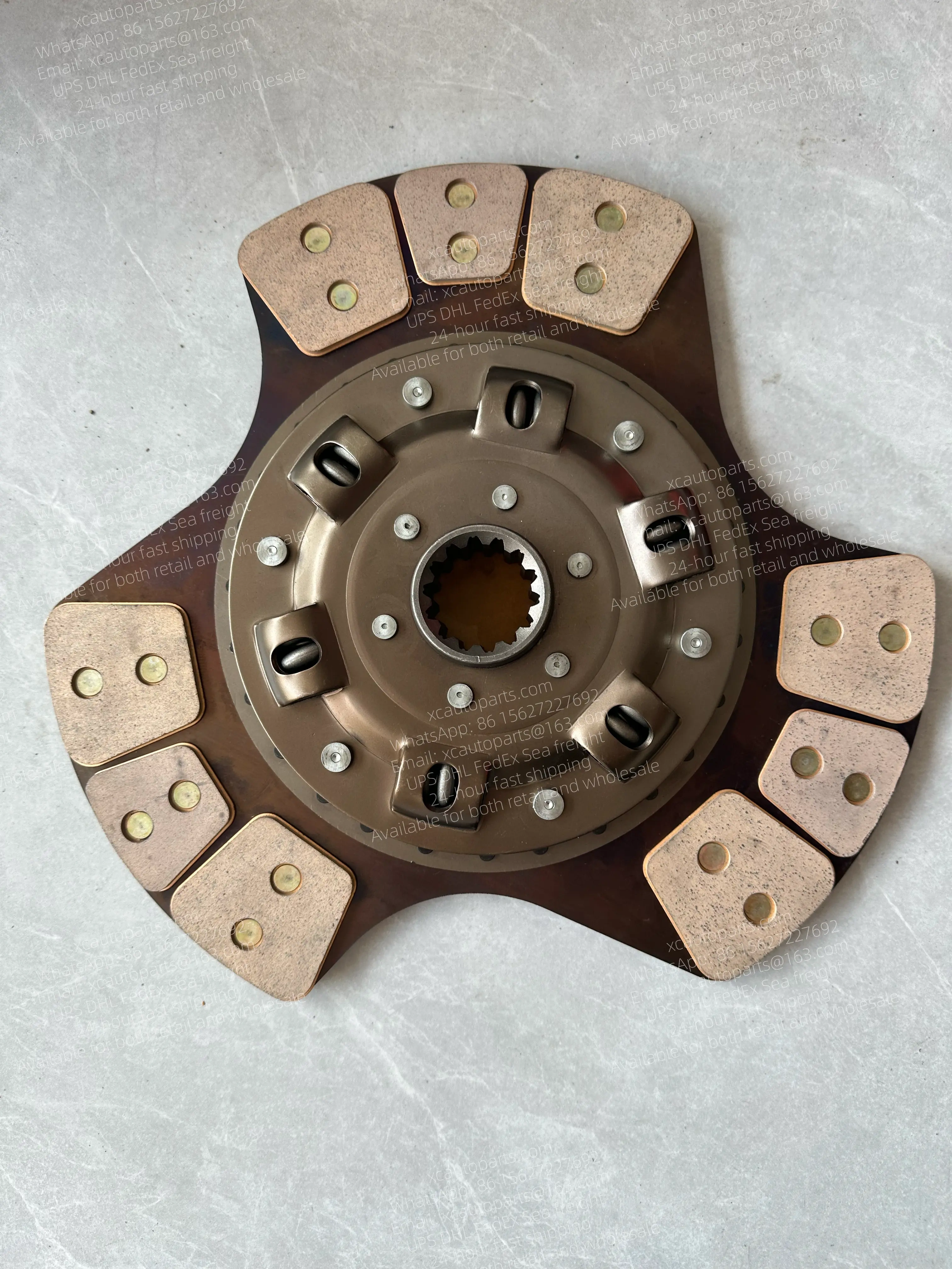 MITSUBISHI FUSO 6D22 6D24 KATO CLUTCH DISC 395MM*14T*48MM