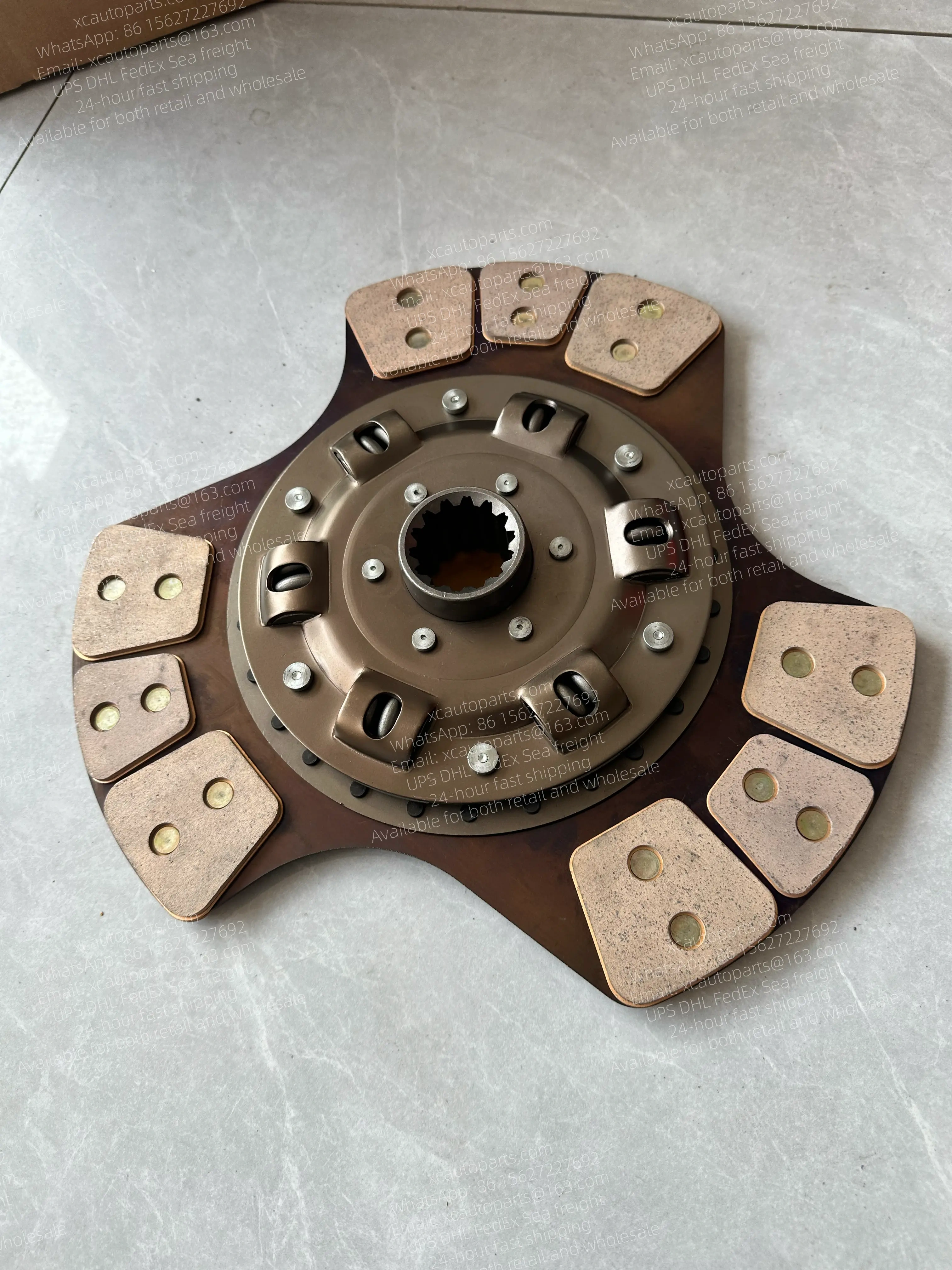 MITSUBISHI FUSO 6D22 6D24 KATO CLUTCH DISC 395MM*14T*48MM