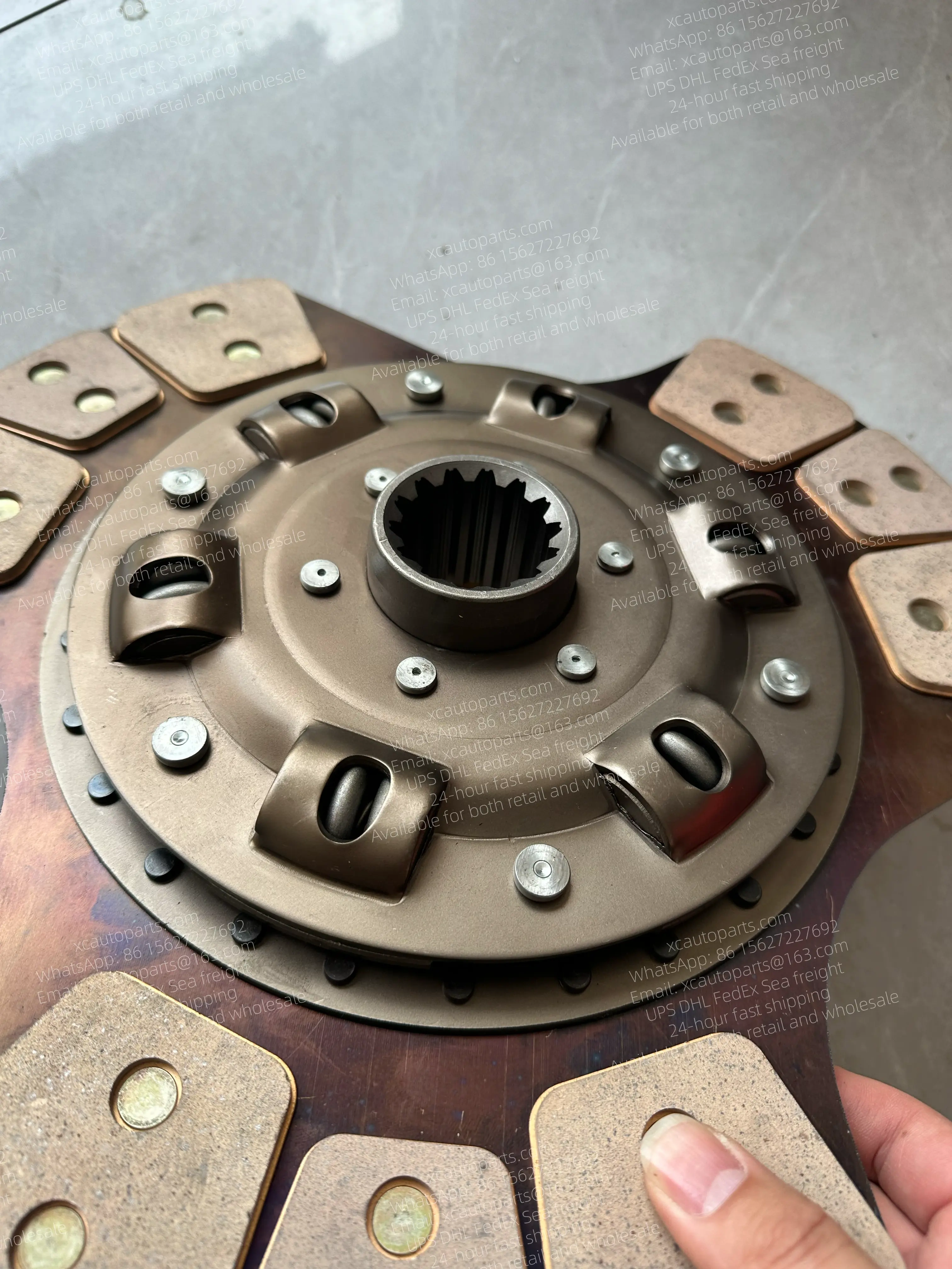 MITSUBISHI FUSO 6D22 6D24 KATO CLUTCH DISC 395MM*14T*48MM