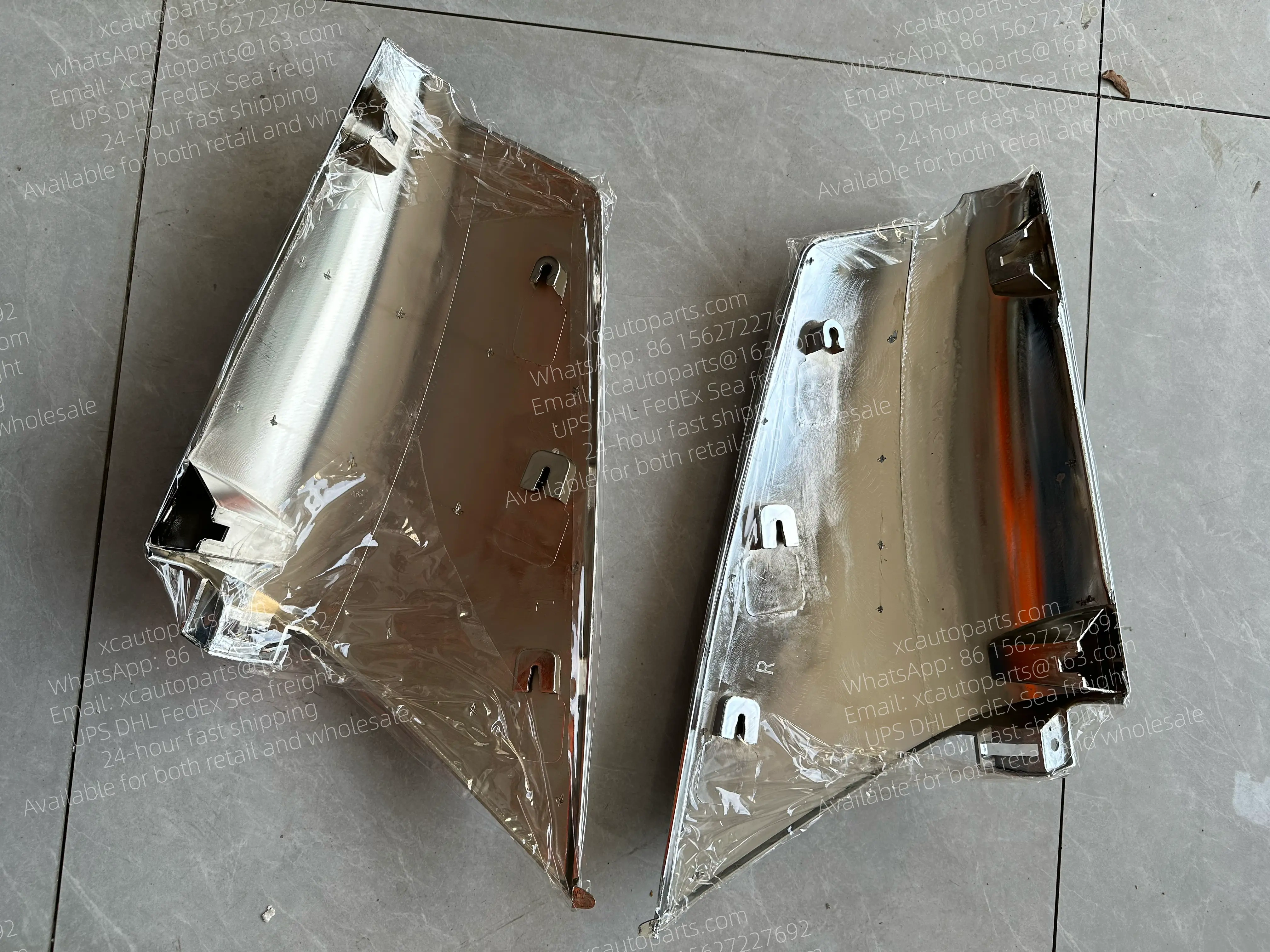ISUZU ELF 600P NKR NQR TRUCK CAB CHROME CHEEK