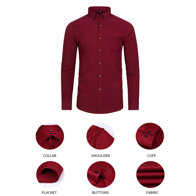Men's Long Sleeve Dress Shirts