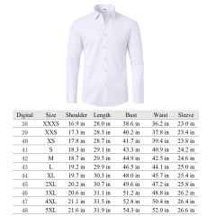 Men's Long Sleeve Dress Shirts