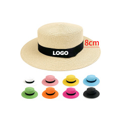 Summer Beach Sun Panama Straw Hat