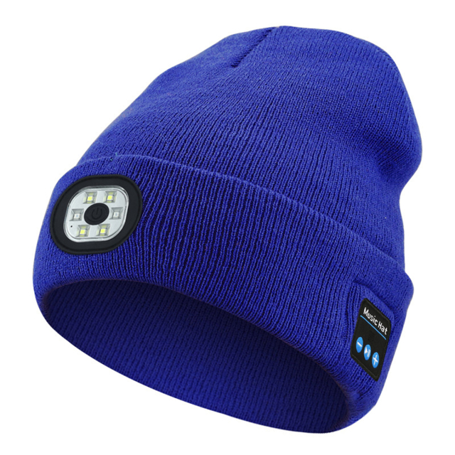 Bluetooth Beanie Hat with Light
