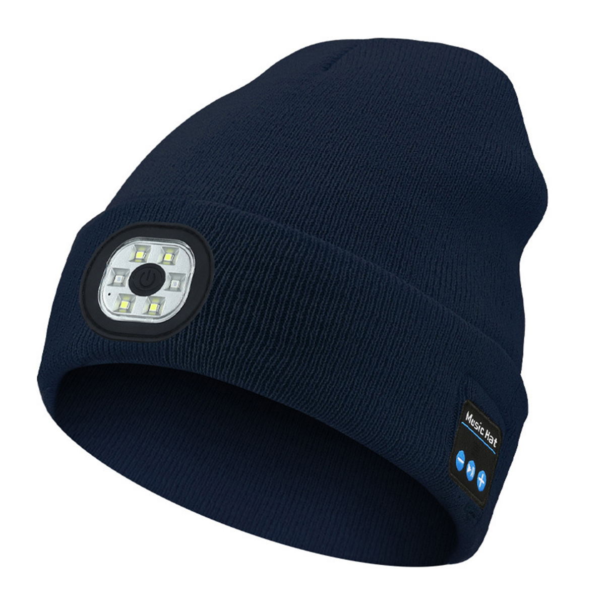 Bluetooth Beanie Hat with Light